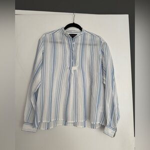 Built By Wendy Carmen Azul Long Sleeve Shirt